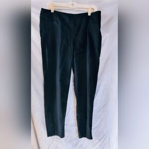 Women's Classic Black Stretch Ponte Pants